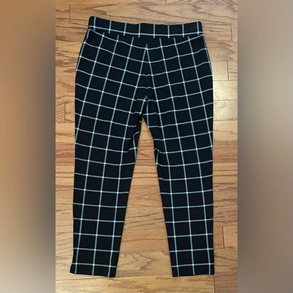 The Limited-Black and White Plaid Pants Size L‎
